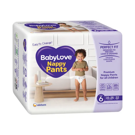 BabyLove Nappy Pants Junior 15-25kg Bulk 66pk - Modern Teaching Aids NZ