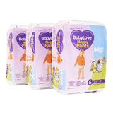 BabyLove Nappy Pants - 12-17 kg, Pack of 75