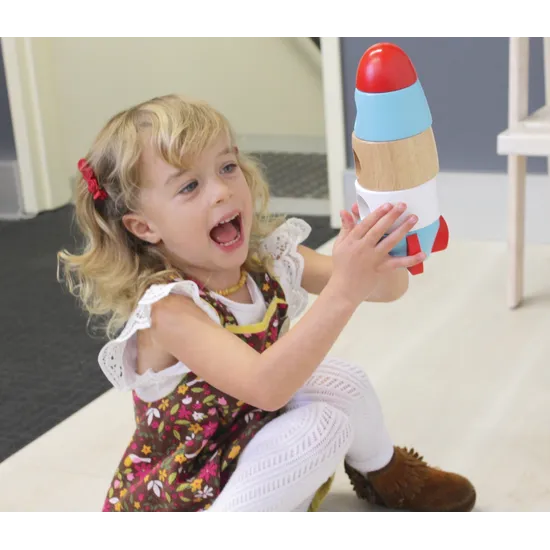 Magnetic Stacking Rocket - Modern Teaching Aids NZ