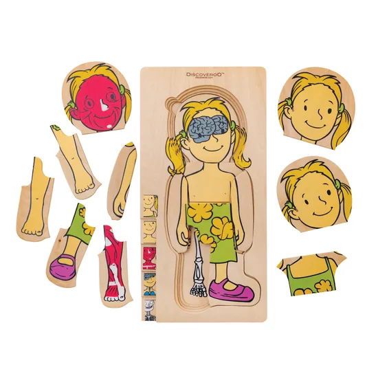 Body Puzzle - Girl - Modern Teaching Aids NZ