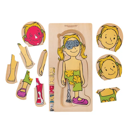 Body Puzzle - Girl - Modern Teaching Aids NZ