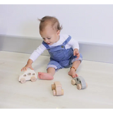 Discoveroo Chunky Neutral Cars - Set of 3 - Modern Teaching Aids NZ