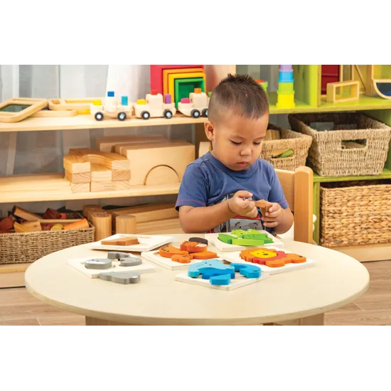 Discoveroo Chunky Puzzles - Animals Set of 6 - Modern Teaching Aids NZ