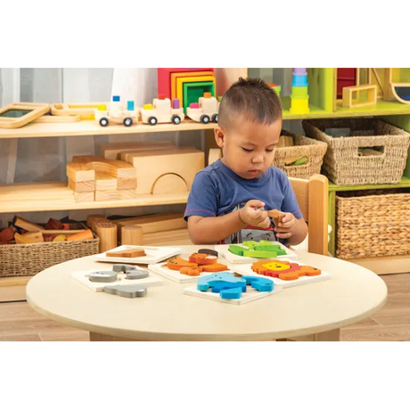 Discoveroo Chunky Puzzles - Animals Set of 6 - Modern Teaching Aids NZ