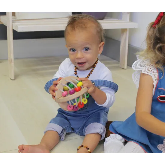 Discoveroo Play Balls with Coloured Beads - Modern Teaching Aids NZ