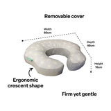 Mombo Feeding Pillow - Grey Circles - Modern Teaching Aids NZ