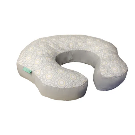 Mombo Feeding Pillow - Grey Circles - Modern Teaching Aids NZ