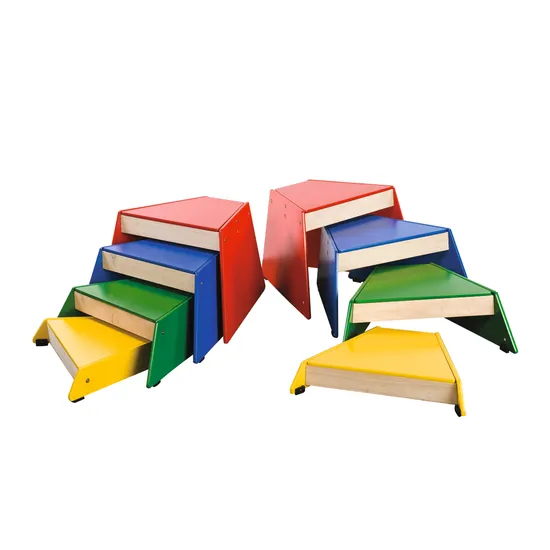 Balance Stairs - Set of 8 - Modern Teaching Aids NZ