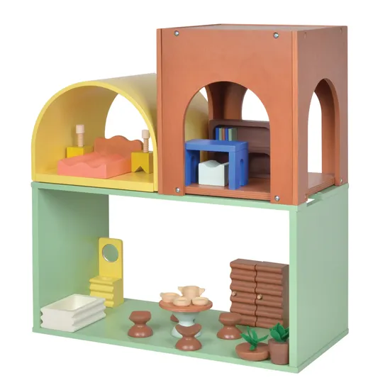 Crescent Dollhouse - Modern Teaching Aids NZ