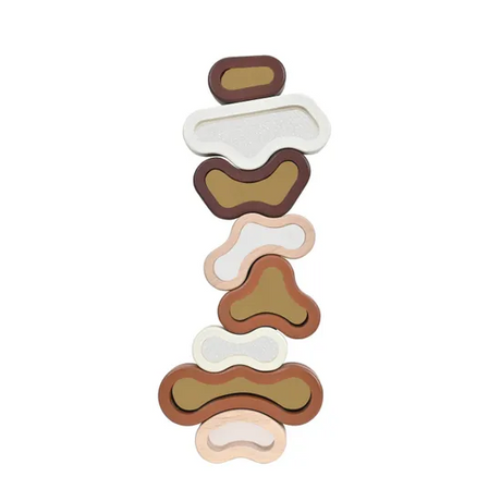 Organic Acrylic Block Set - Natural - Set of 8 - Modern Teaching Aids NZ