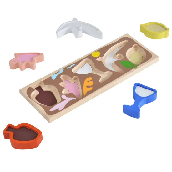 Sensory Mediterranean Summer Puzzle - Modern Teaching Aids NZ