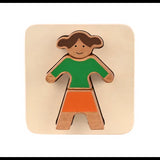 Girl Tray Puzzle - Modern Teaching Aids NZ