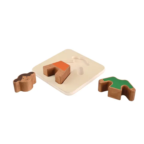 Girl & Boy Tray Puzzle Set of 2