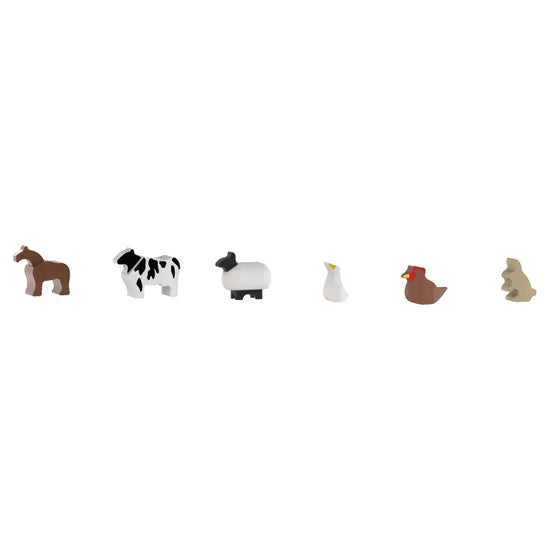 Farm Animals Set of 6