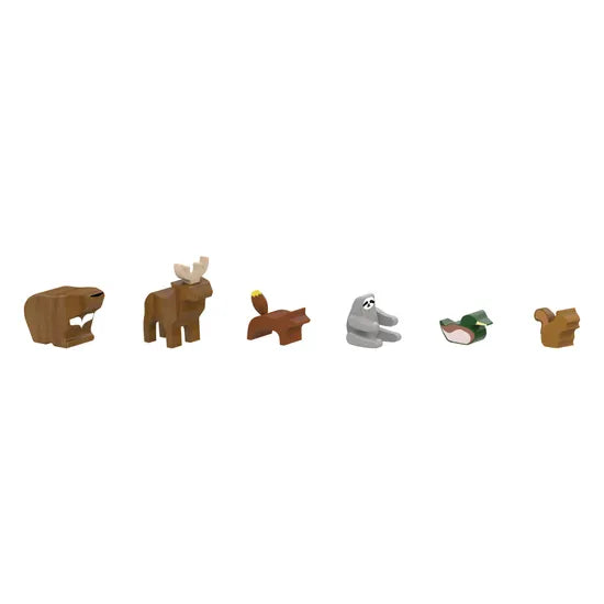 Woodland Animals Set of 6