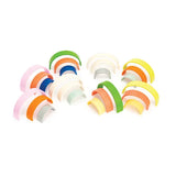 MTA Spaces - Colourful Wooden Arches - 24pc - Modern Teaching Aids NZ