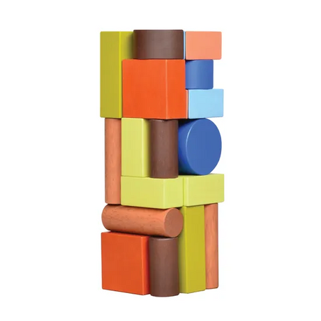 Unit Block Tower Colourful 26 Pieces - Modern Teaching Aids NZ