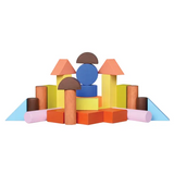 Unit Block Tower Colourful 26 Pieces - Modern Teaching Aids NZ