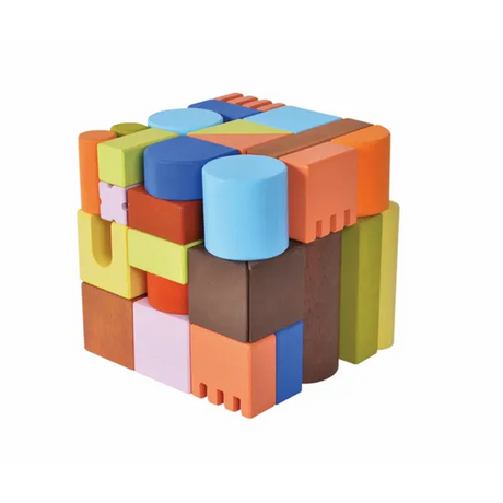 Mini Block Cube Colourful 46 Pieces - Modern Teaching Aids NZ