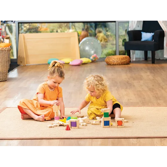 Tenon Block Build - 54 Pieces - Modern Teaching Aids NZ