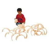 Natural Spaces - Wooden Arches - Set of 25 - Modern Teaching Aids NZ