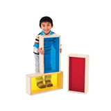 Natural Spaces - Colourful Large Wooden Blocks - 3  Pieces - Modern Teaching Aids NZ