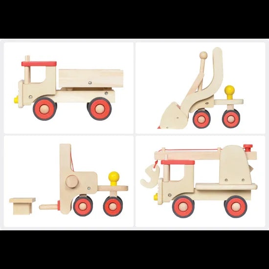 Truck Natural Set of 4