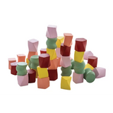 Teachables - Wooden Pastel Blocks - 40 pieces - Modern Teaching Aids NZ