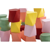 Teachables - Wooden Pastel Blocks - 40 pieces - Modern Teaching Aids NZ