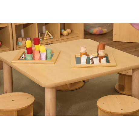 Teachables - Wooden Natural Tones Blocks - 40  Pieces - Modern Teaching Aids NZ