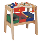 Workbench Solid Timber 49 (W) X 45 (D) X 54.5 (H) cm - Modern Teaching Aids NZ