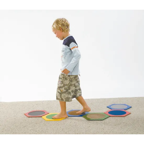 Sensitivity Stepping Stones - 6 Tiles - Modern Teaching Aids NZ