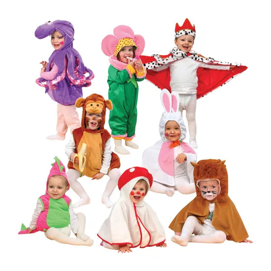 Infants Fancy Dress Up Set of 8 - Modern Teaching Aids NZ