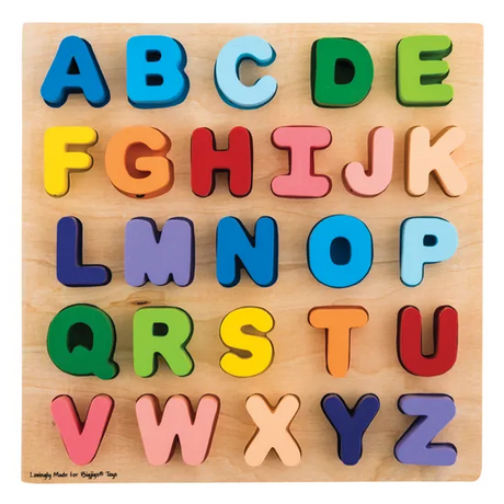 Bigjigs - Chunky Alphabet Puzzle 26pce - Modern Teaching Aids NZ