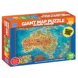 BOpal - Down Under Giant Map 300pc - Modern Teaching Aids NZ