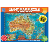 BOpal - Down Under Giant Map 300pc - Modern Teaching Aids NZ