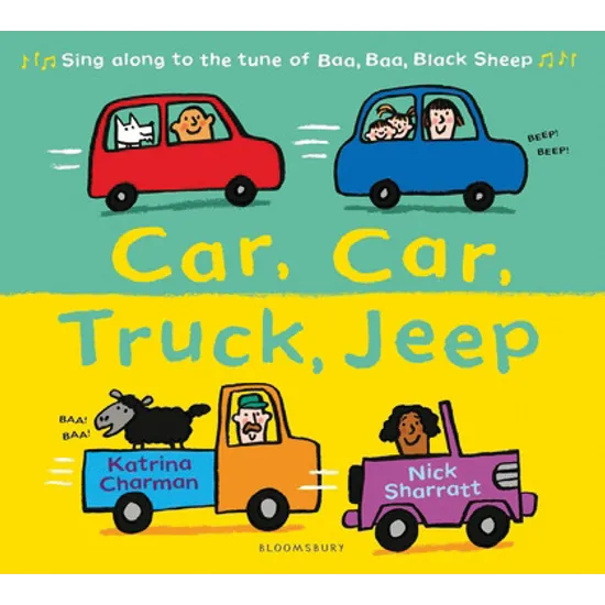 Car, Car, Truck, Jeep - Modern Teaching Aids NZ