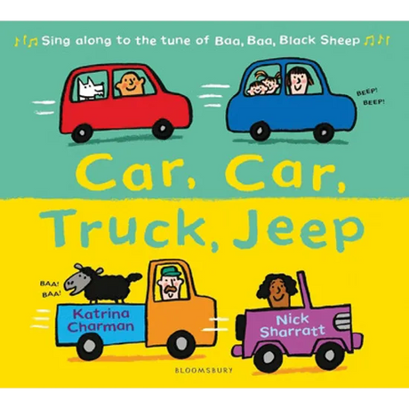 Car, Car, Truck, Jeep - Modern Teaching Aids NZ