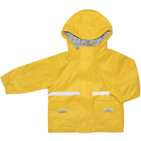 Waterproof Jacket Yellow Medium - Modern Teaching Aids NZ