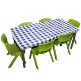 Tablecloth Gingham Blue - 120 x 60 cm