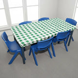 Tablecloth Gingham Green - 120 x 60 cm