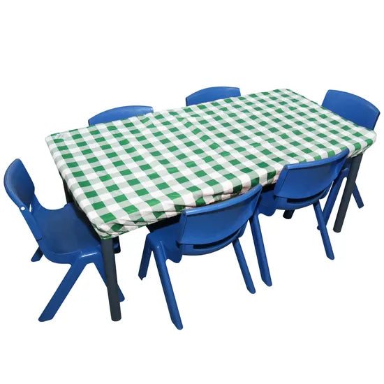 Tablecloth Gingham Green - 120 x 60 cm