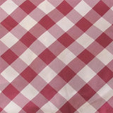 Tablecloth Gingham Red - 120 x 60 cm