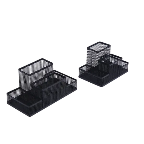 Mesh Desk Organiser Black - Modern Teaching Aids NZ