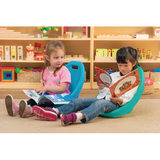 Pre-School Floor Chair Set of 4 Blue - Modern Teaching Aids NZ