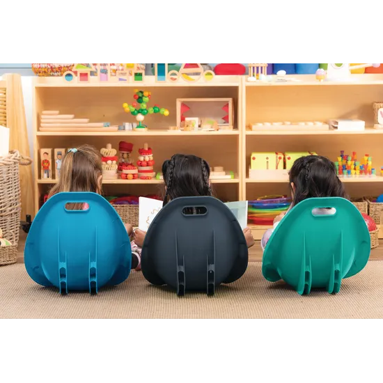 Pre-School Floor Chair Set of 4 Green - Modern Teaching Aids NZ