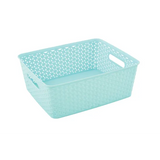 Storage Basket Knotted Medium Teal - Modern Teaching Aids NZ