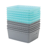 Storage Basket Knotted Medium Teal - Modern Teaching Aids NZ