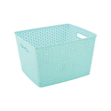 Storage Basket Knotted Large Teal - Modern Teaching Aids NZ