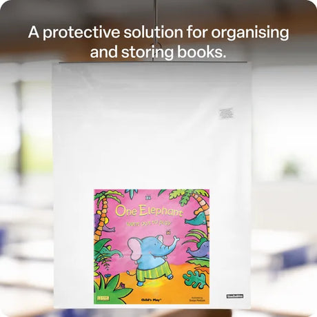 XLarge Book Bag Grey - Modern Teaching Aids NZ